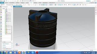 NX CAD # tutorial 6.8 # Water Tank #Advanced Surfacing Tutorial