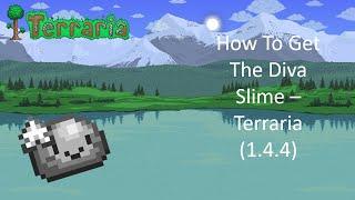 How To Get The Diva Slime (1.4.4) - Terraria Tutorial