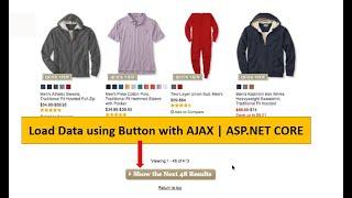 Show more button to work as pagination in ASP.NET CORE with JavaScript |  Without load whole data