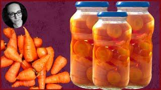 Carrots - WITHOUT REFRIGERATION keep it for many months! How to create an emergency supply!