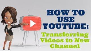 How to transfer your channel to a brand account in YouTube