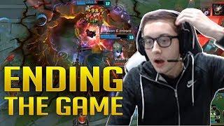 BJERGSEN - Ending The Game - Bjergsen Stream Highlights