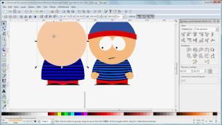 Creating a SouthPark Character Using Inkscape - Part 2