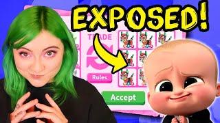 I Played ADOPT ME Until I EXPOSED *BOSS BABY 2*! ...after he SCAMMED my crush's DREAM PET! (roblox)