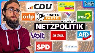 Netzpolitische Wahlprogramme für die EU Wahl im Überblick