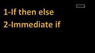 VBA Tutorial-3: If and Immediate if in VBA