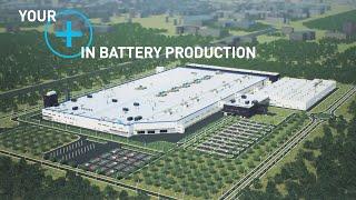 Your + in battery production