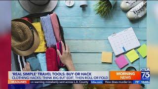 Real Simple editor shares travel hacks and top product picks