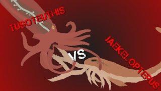 Tusoteuthis VS Jaekelopterus