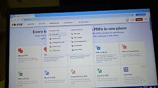 How to Convert PDF to Word, Word to PDF, JPG to PDF - I LOVE PDF Telugu