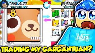 Trading My GARGANTUAN PET In Pet Simulator 99!