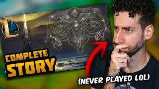 Non-LoL Player REACTS to 'Story of League of Legends Explained' by Necrit