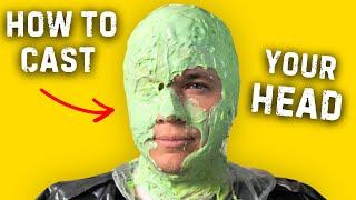 How to Cast YOUR FACE (DIY Life Casting)