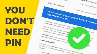 How to Verify Adsense Account Without PIN in 2021 | Manual Verification | No PIN Required to Verify!