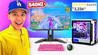 I Bought The Worlds FASTEST Gaming Setup To Play Ranked Fortnite!