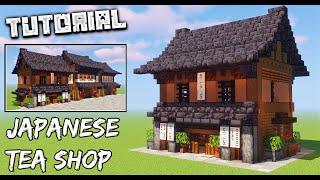 How To Build A Japanese Tea Shop | Minecraft Tutorial