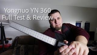 Yongnuo YN 360 LED Light Review: Hands On Full Test & Under 80 Bucks!