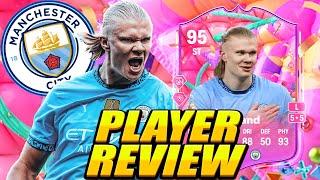 THE VIKING!  95 FUT BIRTHDAY HAALAND PLAYER REVIEW! FUT BIRTHDAY HALAND REVIEW! 95 HAALAND REVIEW!