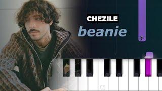 Chezile - Beanie (Piano tutorial)