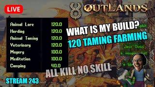 UO Outlands: 170k in 2 hours.. can we do better? Power Farming as a Vet Tamer