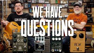 New Vs Old Ross Distortion, Nano Vs Vintage EHX Deluxe Memory Man & Other Interesting Excursions