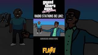 GTA VICE CITY STORIES RADIO STATIONS BE LIKE #gta #gtavicecitystories #grandtheftauto