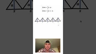 Area=1/2(Apothem)(Perimeter)