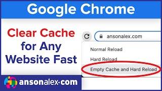 Clear Cache for a Single Website - Google Chrome