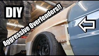 DIY Overfender details! Cutting, shaping, sanding and more fibreglass!