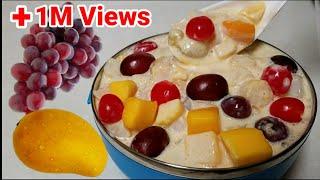 Creamy Fruit Salad! (Secret ingredient) Sobrang Sarap! | Must try! | Kusina ni Lola