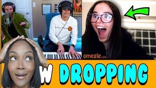 FIRST TIME REACTING TO | PIANIST AND RAPPER AMAZE STRANGERS ON OMEGLE REACTION