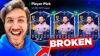 I Opened 30 x Broken Guaranteed TOTY Messi 86+ Player Picks!!!