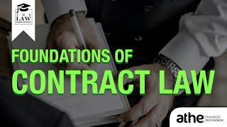 Foundations of Contract Law by The Law Simplified | An ATHE Endorsed Programme