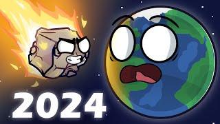 What if an Asteroid Hit Earth in 2024?