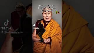 Dalai Lama Asks Young Boy To Suck His Tongue #shorts #viral #fyp #dalailama