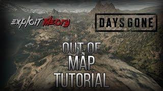 OUT OF MAP GLITCHES, BIKE GLITCHES & DEV TEST AREA | Days Gone | Tutorial