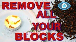 REMOVE YOUR BLOCKS SPELL  2 INGREDIENT RITUAL TO CLEAR YOUR ROADS AND BRING IN LUCK