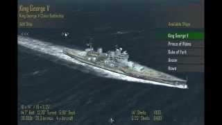 Atlantic Fleet - Player Ship Choices