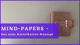 Mind-Papers von X17 - Das neue Karteikarten-Konzept - Review Deutsch