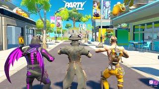 Rare Emotes in Party Royale! (Perfect Timing)