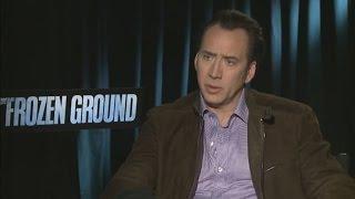 Nicolas Cage Interview for 'The Frozen Ground' (2013)