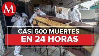 México suma 44 mil 902 nuevos casos de covid y 475 muertes en 24 horas