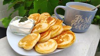 Оладьи на молоке очень пышные и воздушные без дрожжей / pancakes with milk