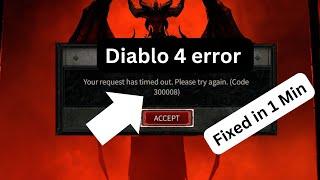 Diablo 4 error code 30008 | How to fix  diablo 4 error 30008
