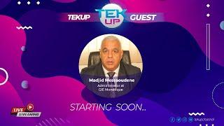 Tekup live with Mr. Messaoudene, GIE Monétique chief