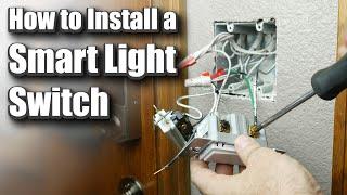 How to Install a Wi-Fi Smart Light Switch - Eaton WFSW15-C2 (Works with Amazon Alexa)