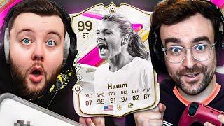 FC24 Squad Builder Showdown! 99 FUTTIES ICON MIA HAMM!!!