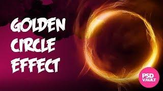 Photoshop Tutorial - Smoke Brush Warping into Circle in Photoshop