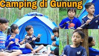 Camping seru Marsya di hutan bersama Indomilk UHT Kids