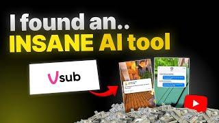 This AI TOOL Generates Viral Shorts for YouTube Automatically!  | Vsub AI